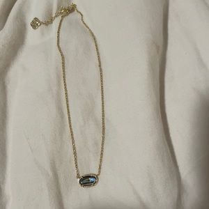 Kendra Scott abalone necklace